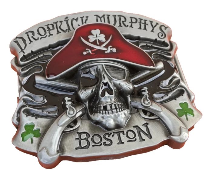 Boucle de ceinture Dropiuck Murphys Boston (groupe américain de punk celtique)