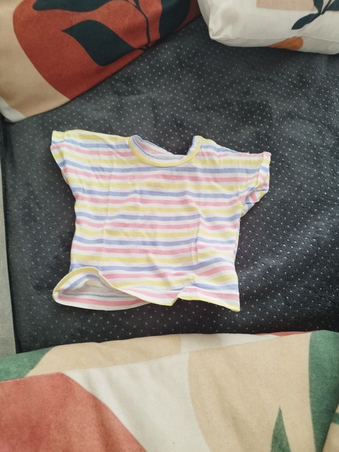 Tee shirt rayé - photo numéro 2