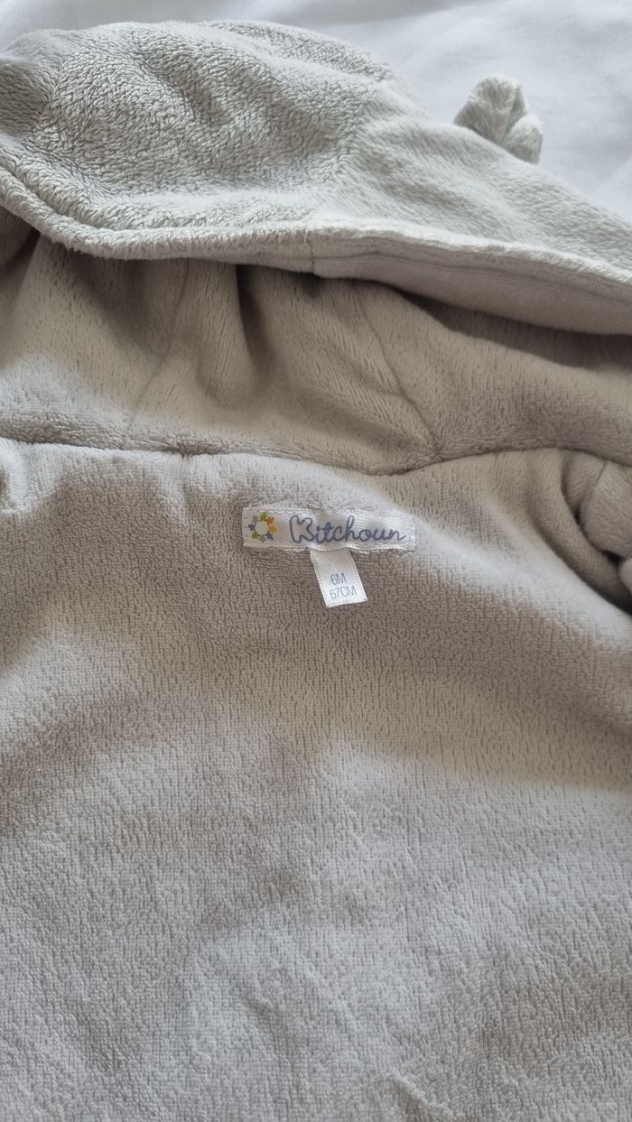 Combinaison Pilote Bébé 6M 67cm Kitchoun mixte - photo numéro 8