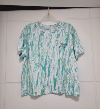 T-shirt à motifs verts