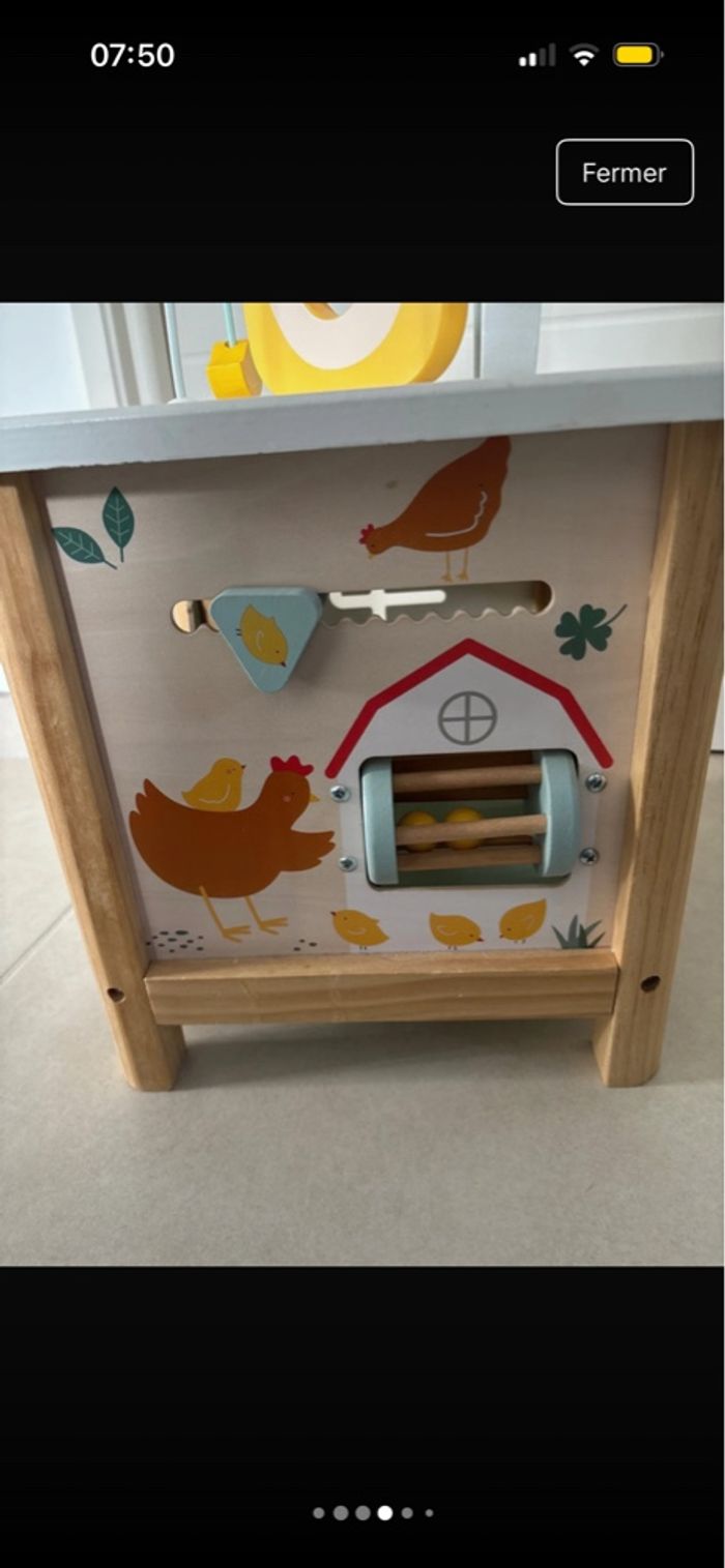 Cube d’activité vertbaudet - photo numéro 5