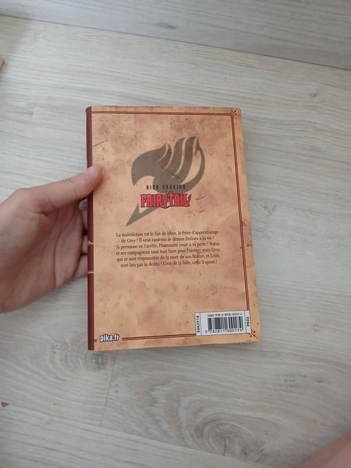 Lot fairy tail tome 1 à 5 - photo numéro 13