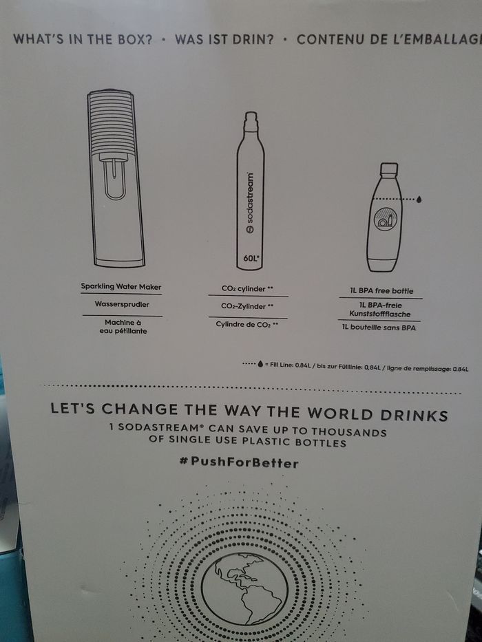 Machine à Pétillante SODASTREAM TERRA Neuve. - photo numéro 2