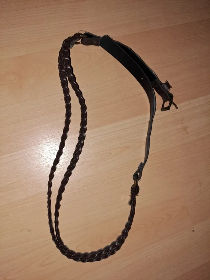 Ceinture tresse cuir synthetique - photo numéro 5