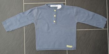 Joli pull garçon bleu marine 18 mois (81 cm)