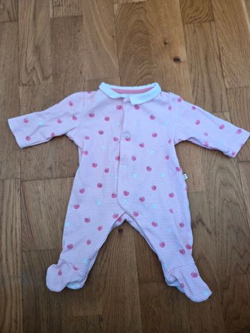 Pyjama rayé rose