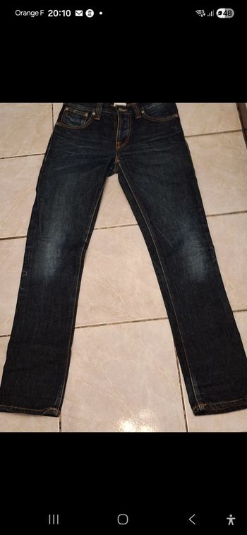 Jeans 36/38FR w29L32bleu jeans foncé