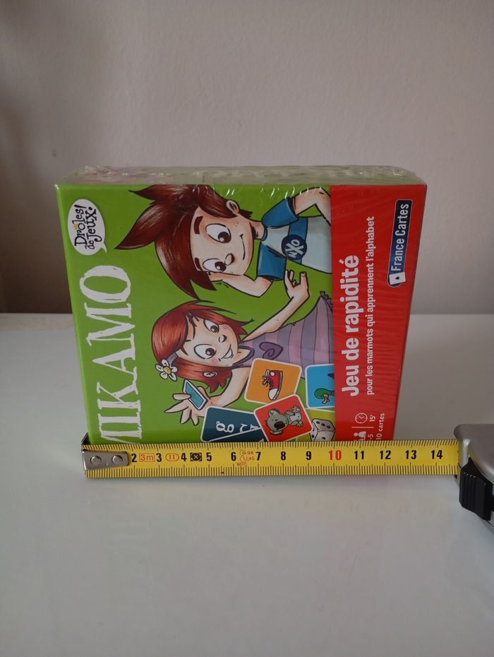 Jeu de cartes  . Jeu de rapidité . À partir de 6 ans.  Mikamo . France cartes. Jeu neuf ,toujours sous  plastique  d'achat - photo numéro 8
