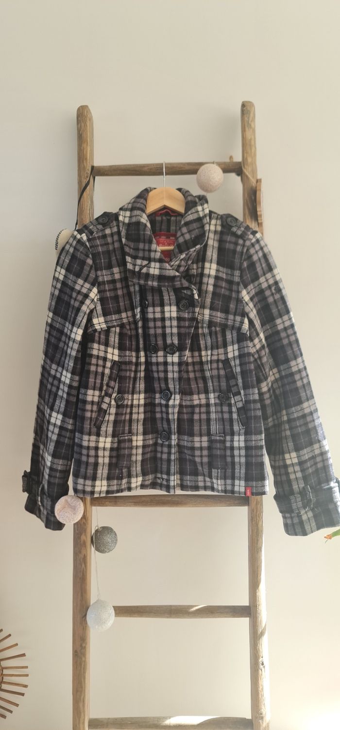 Manteau Edc by esprit taille 40 L carreaux