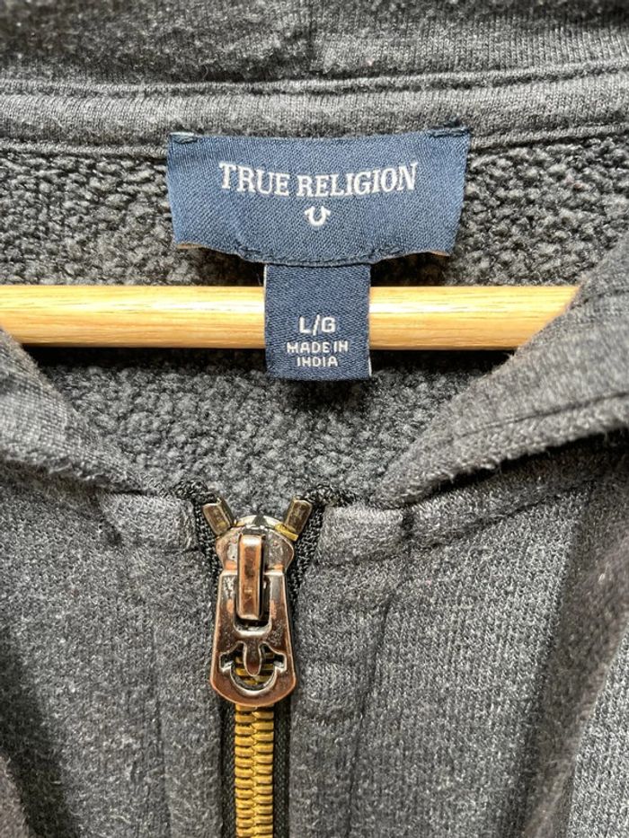 Zip Hoodie True Religion Womens Size Large - photo numéro 4