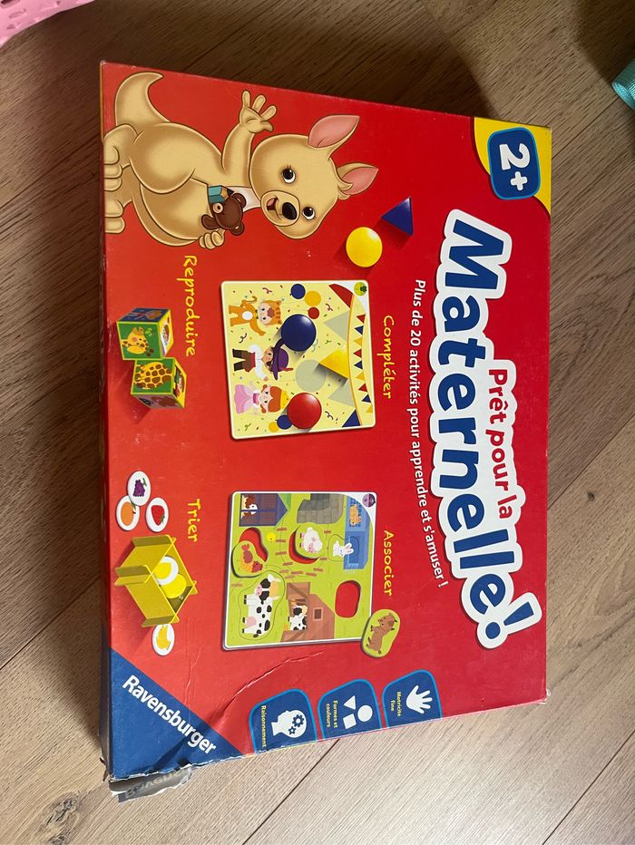 Jeux éducatif prêt pour la maternelle