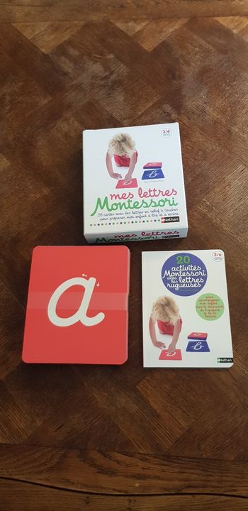 Coffret mes lettres Montessori