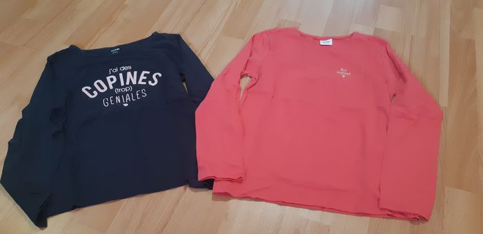Lot tee-shirts taille 10 ans manches longues - photo numéro 5