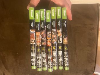 Lot de 7 mangas one pièce