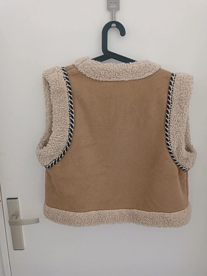 Gilet fourrure moumoute sans manches "Edgar" Suncoo T2 (Taille M) - photo numéro 3