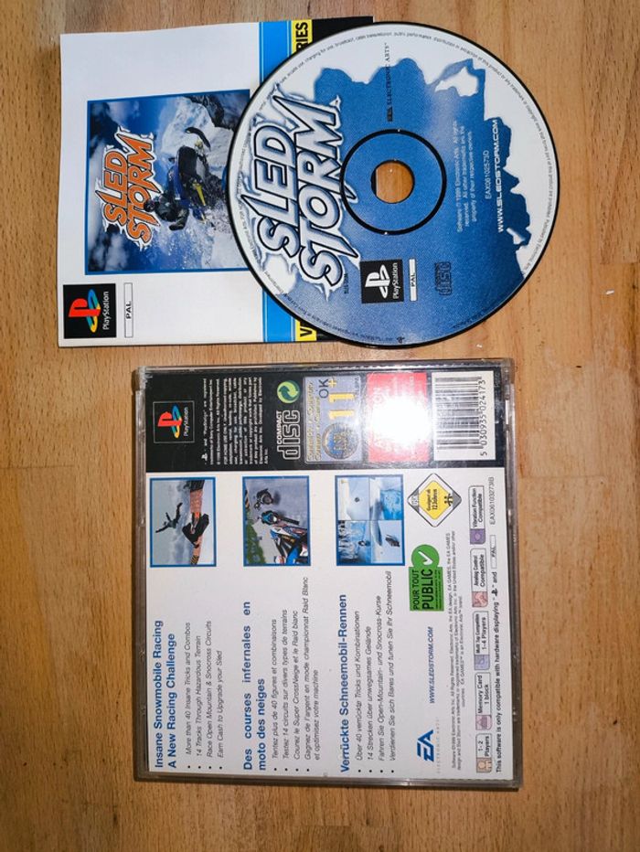 Sled storm Playstation 1 ps1 - photo numéro 2