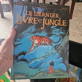 BD le dernier livre de la jungle