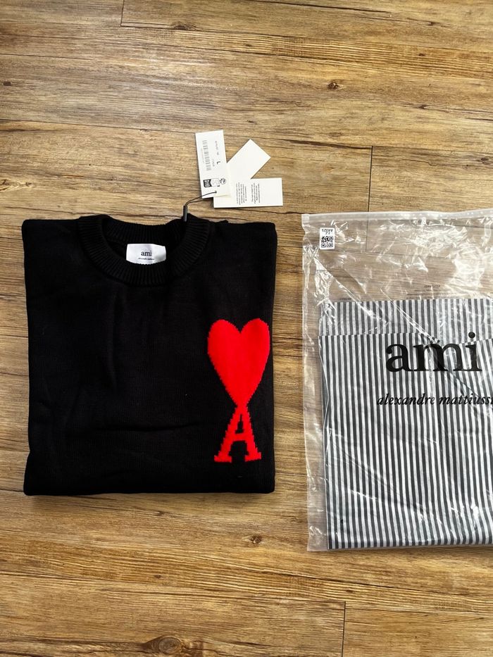 Pull ami Paris noir - photo numéro 2