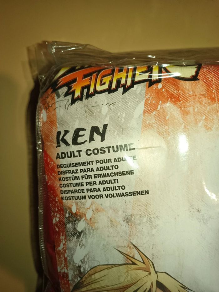 Déguisement "ken" street- fighter adulte taille L - photo numéro 2