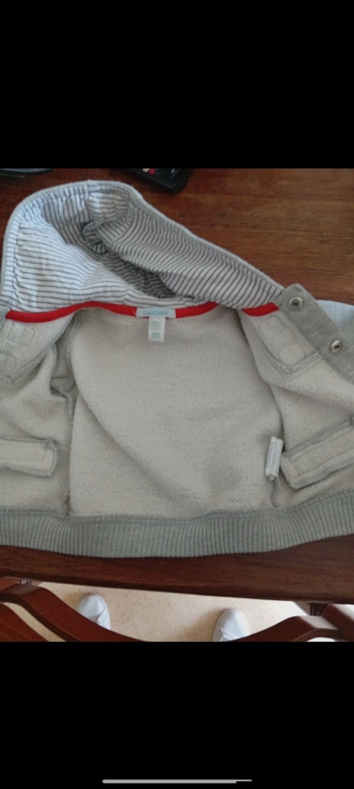 Veste taille 6 mois marque obaībi - photo numéro 7