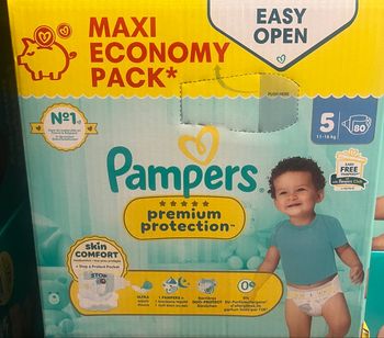 Pampers premium protection taille 5