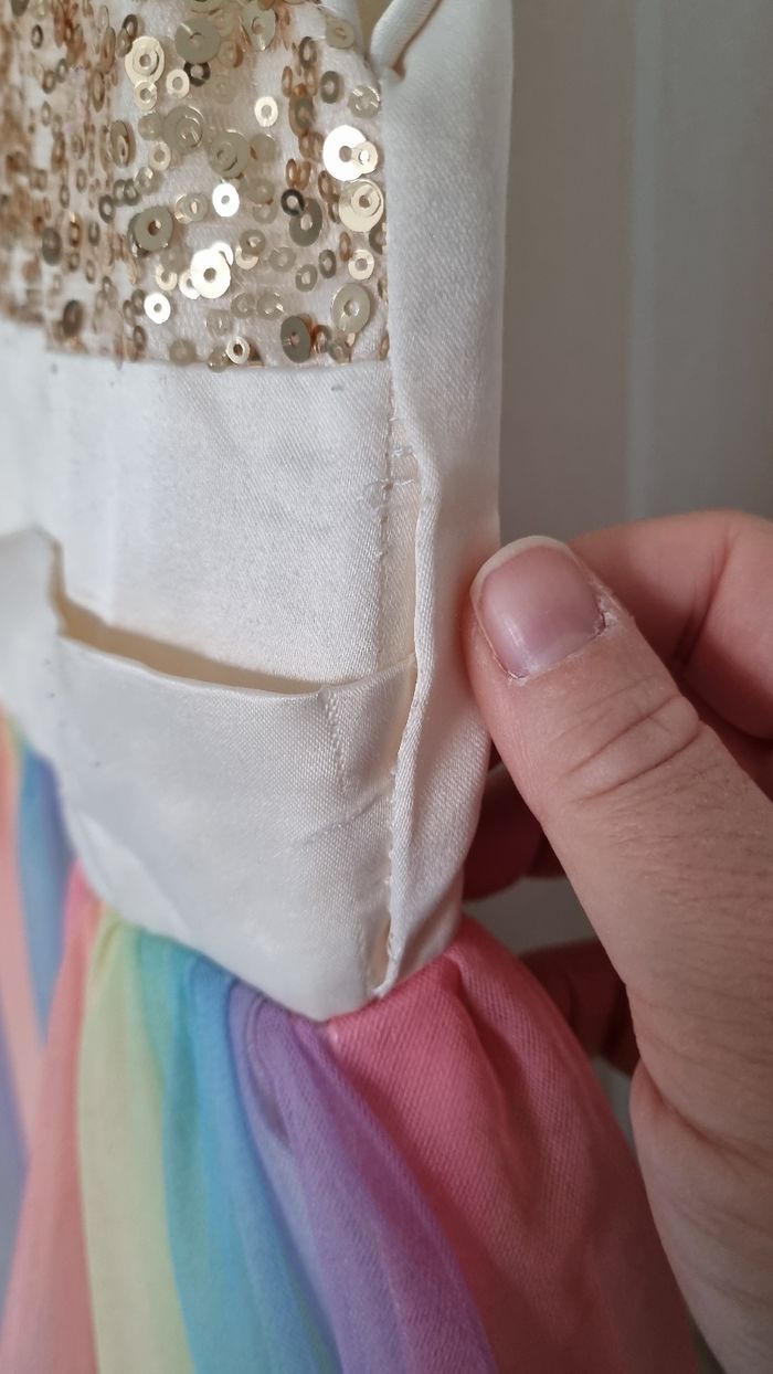 Robe princesse multicolore - photo numéro 5