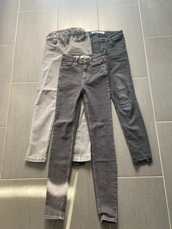 Lot de 3 jeans fille 11-12 ans