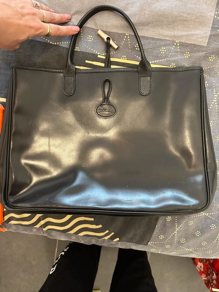 Sac en cuir Longchamp - photo numéro 2