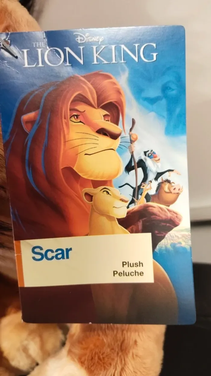Peluche scar Disney - photo numéro 6