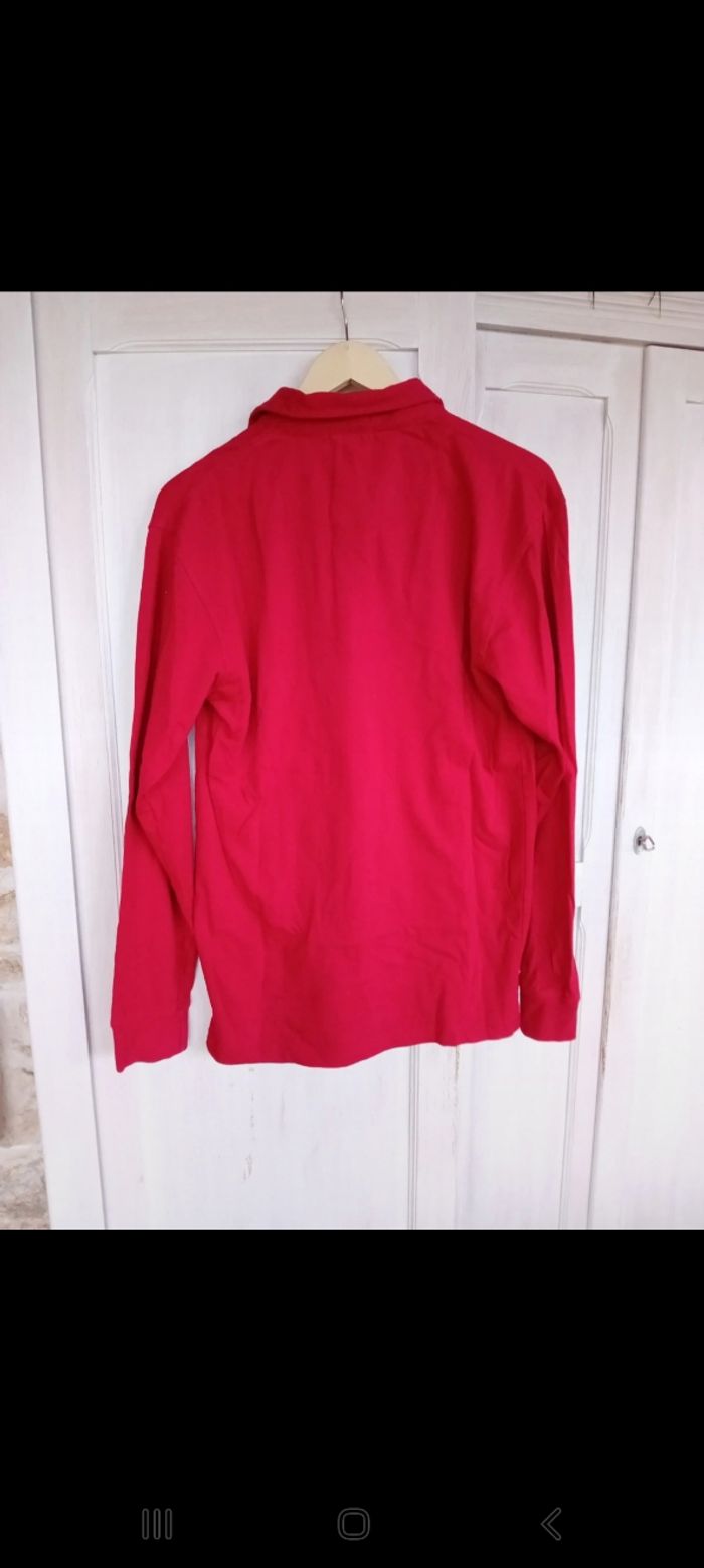 Polo rouge - photo numéro 3