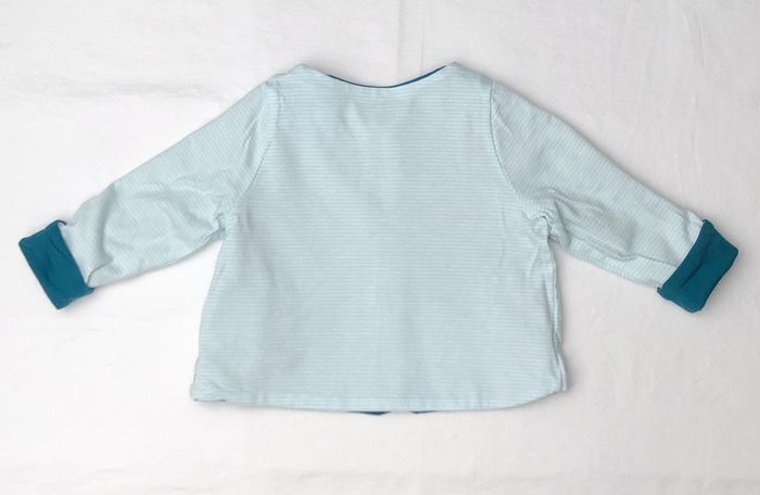 Gilet réversible Obaïbi 6 mois - photo numéro 5