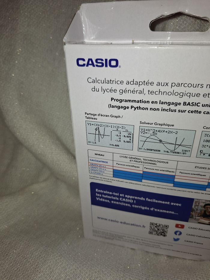 🔢 Calculatrice Casio GRAPH25+EII - photo numéro 9