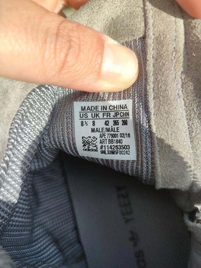 Adidas Yeezy 750 art BB1840 - photo numéro 6