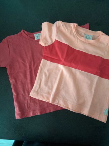 Lot 2 t-shirts zara
