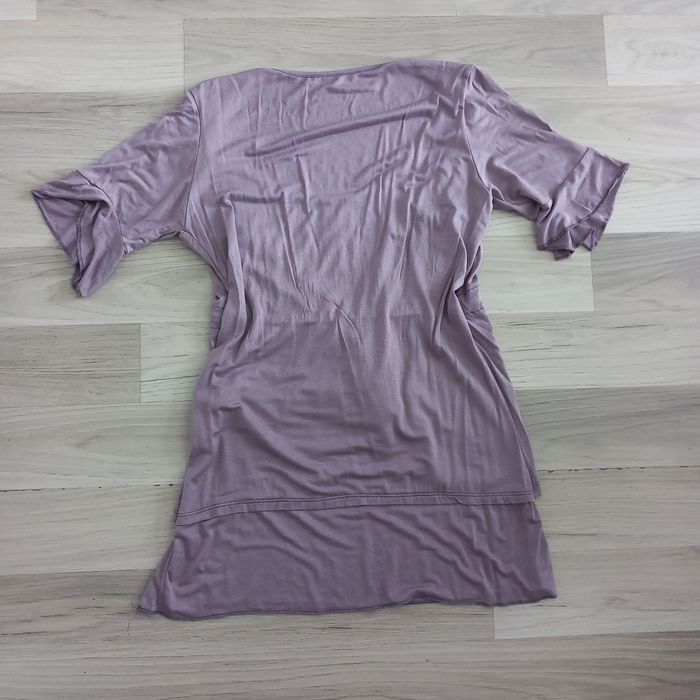 Chemisier long femme mauve taille M - photo numéro 8
