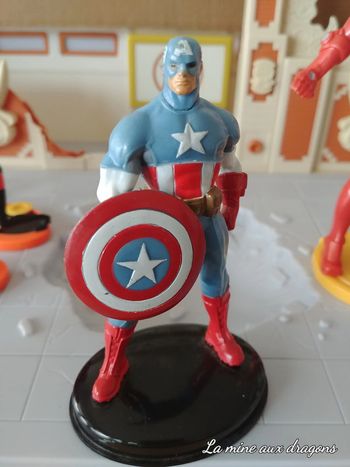 Figurine Captaine America Marvel Action figure rare avengers