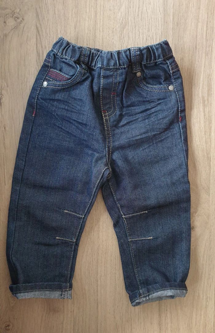 Jeans bébé garçon, taille 18 mois, Obaïbi