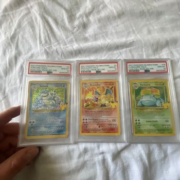 Triplette célébrations psa10