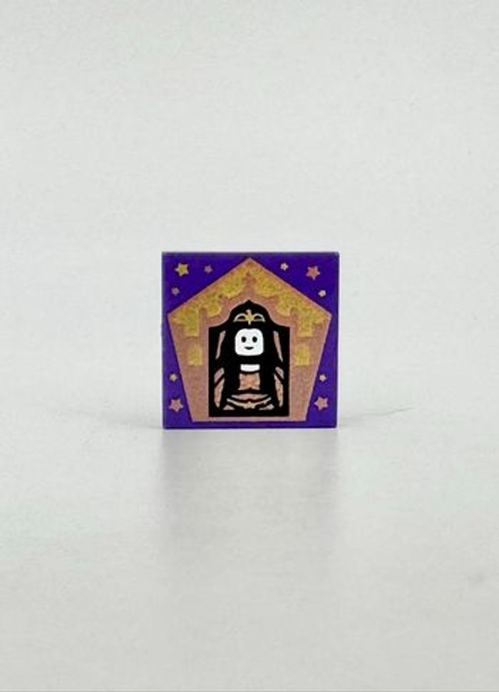 Lego Accessoires Harry Potter : Tile Chocogrenouille Rowena Ravenclaw - NEUF