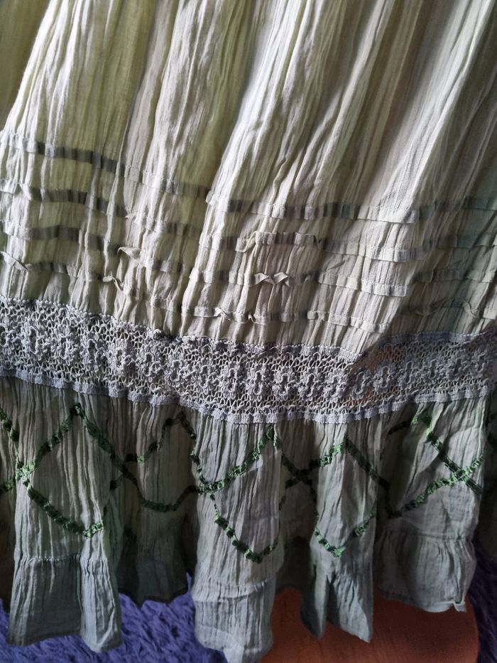 Robe d'été verte taille 42 - photo numéro 4