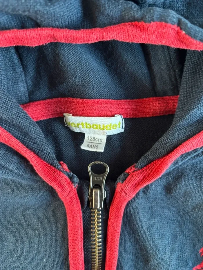 Veste zippee Vertbaudet 8 ans - photo numéro 4