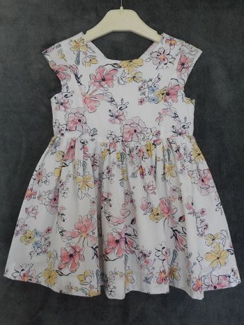 Robe sans manche fleuri - Petit Bateau- 3 ans
