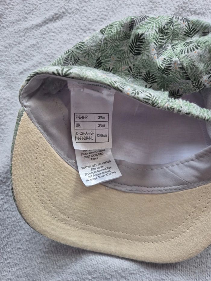Casquette vertbaudet 3-6 mois - photo numéro 3