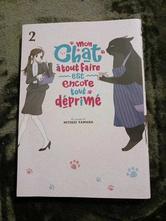 Manga "Mon chat a tout faire est encore déprimé" T1/2 - photo numéro 3