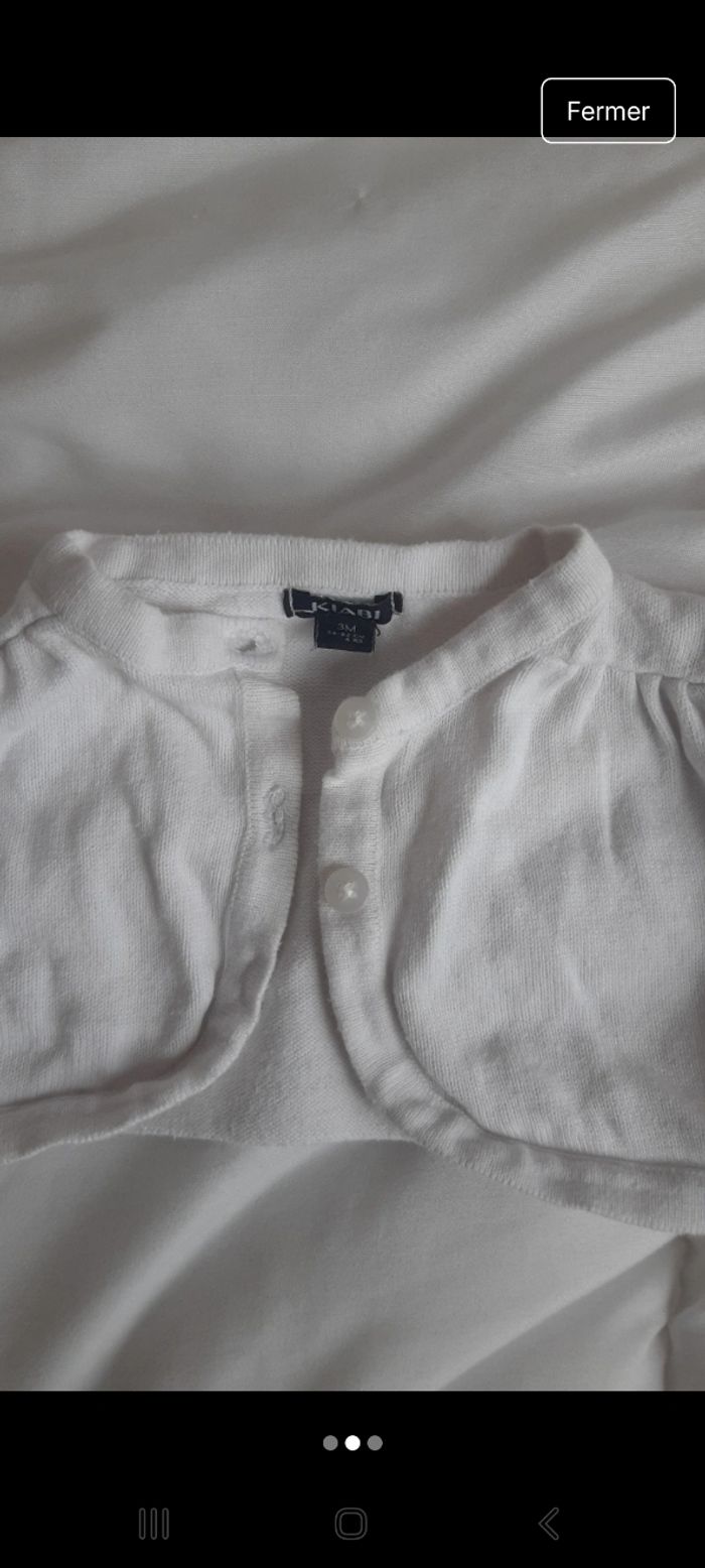 Gilet bébé fille 3 mois - photo numéro 2