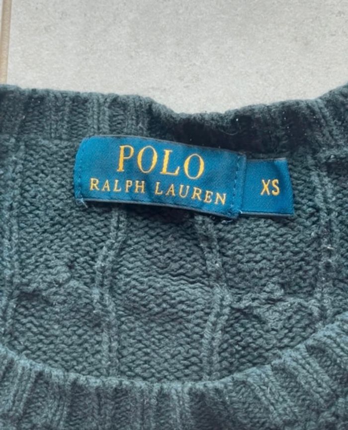 Pull torsadée Ralph Lauren - photo numéro 2
