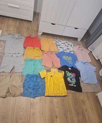 Lot vêtements été garçon 6/7 ans