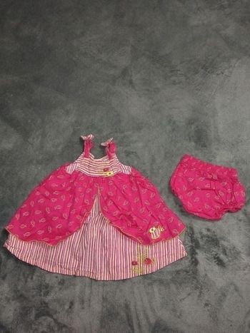 Ensemble robe + bloomer 3 mois " poisson 🐟"