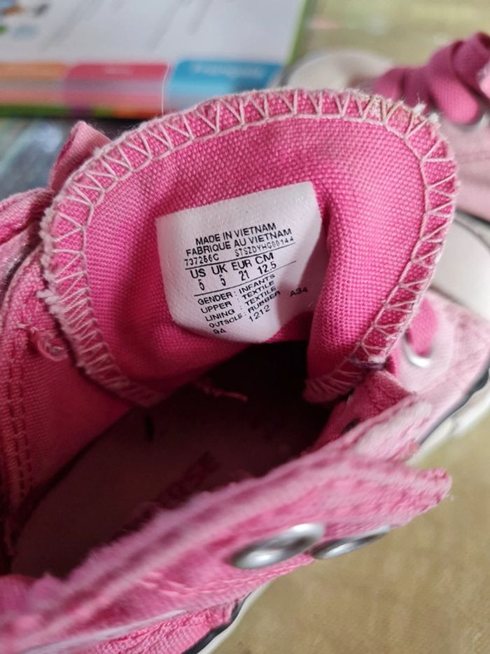 Baskets Converse All Star taille 21 - photo numéro 6