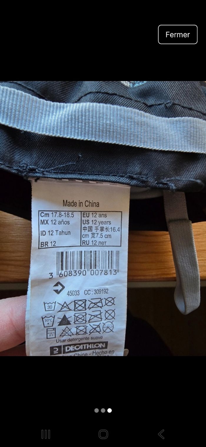 Gants de ski 12 ans - photo numéro 3